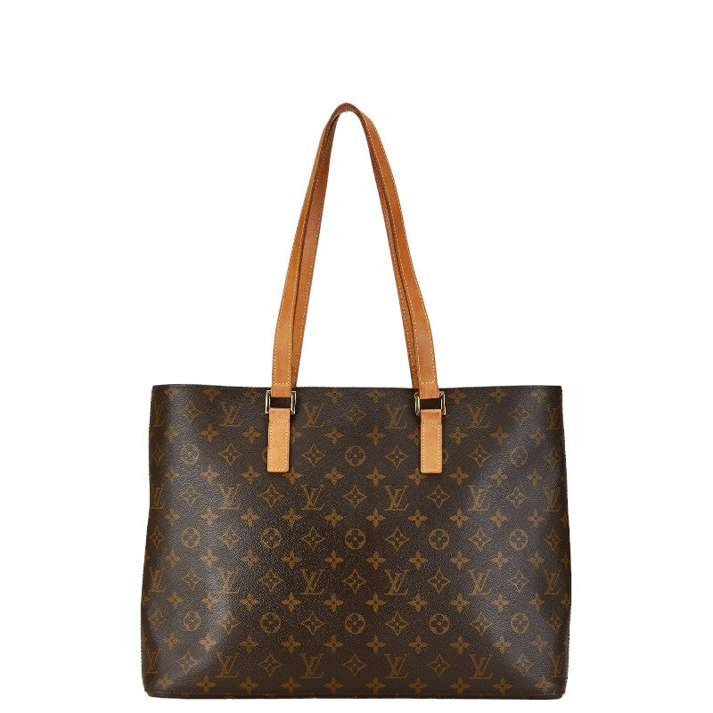 ルイ ヴィトン モノグラム ルコ トートバッグ ショルダーバッグ  M51155 ブラウン PVC レザー レディース LOUIS VUITTON 【中古】