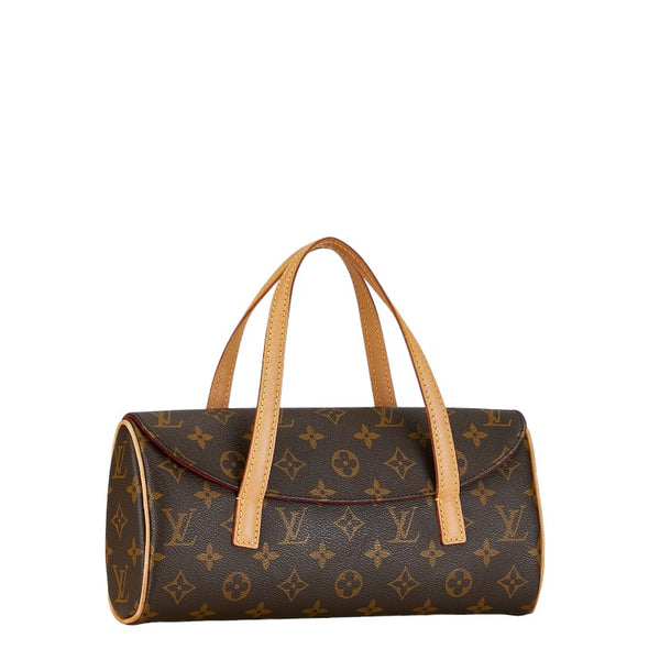 ルイ ヴィトン モノグラム ソナチネ ハンドバッグ M51902 ブラウン PVC レザー レディース LOUIS VUITTON 【中古】