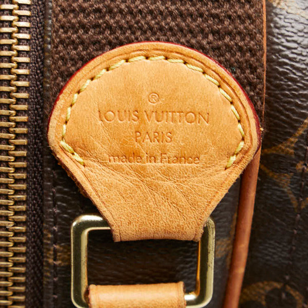 ルイ ヴィトン モノグラム リポーターPM 斜め掛け ショルダーバッグ M45254 ブラウン PVC レザー レディース LOUIS VUITTON 【中古】