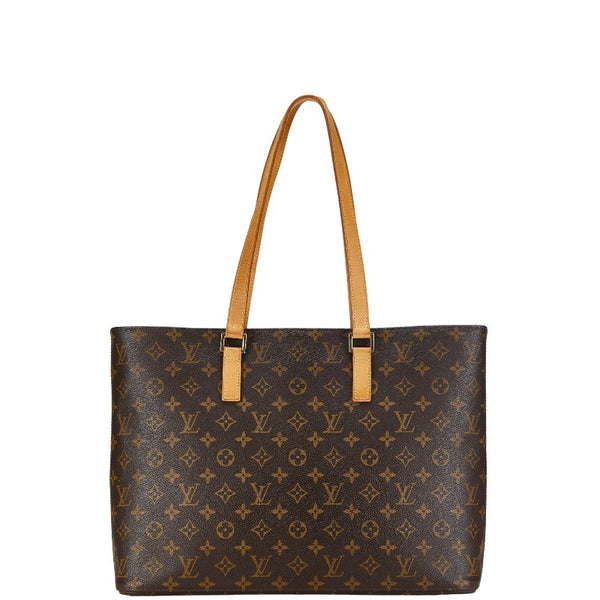 ルイ ヴィトン モノグラム ルコ トートバッグ ハンドバッグ M51155 ブラウン PVC レザー レディース LOUIS VUITTON 【中古】