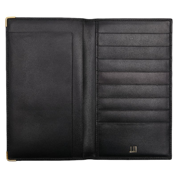 ダンヒル 長財布 カードケース 札入れ ブラック レザー メンズ Dunhill 【中古】