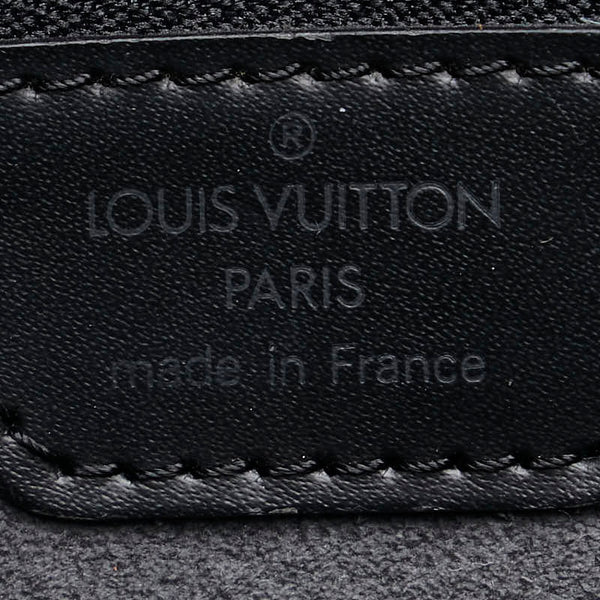 ルイ ヴィトン エピ リュサック トートバッグ ショルダーバッグ M52282 ノワール ブラック レザー レディース LOUIS VUITTON 【中古】