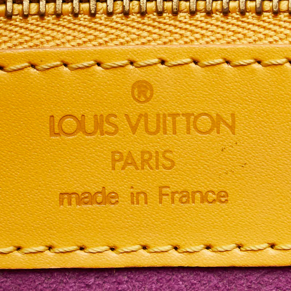 ルイ ヴィトン エピ サンジャック ショッピング ショルダーバッグ トートバッグ M52269 タッシリイエロー レザー レディース LOUIS VUITTON 【中古】