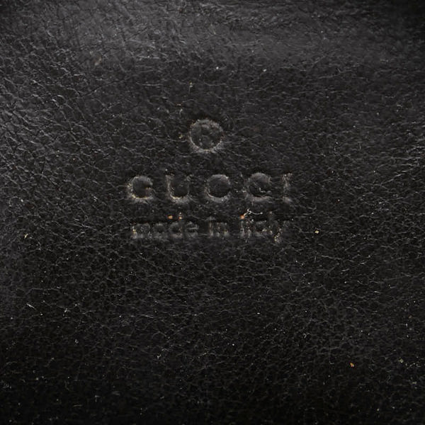 グッチ GGスプリーム ポーチ シガレットケース 115262 ベージュ ブラウン PVC レザー レディース GUCCI 【中古】