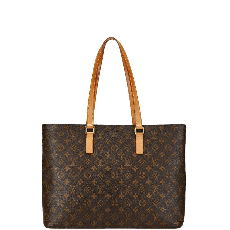 ルイ ヴィトン モノグラム ルコ トートバッグ ショルダーバッグ  M51155 ブラウン PVC レザー レディース LOUIS VUITTON 【中古】