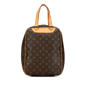 ルイ ヴィトン モノグラム エクスキュルシオン ハンドバッグ M41450 ブラウン PVC レザー レディース LOUIS VUITTON 【中古】