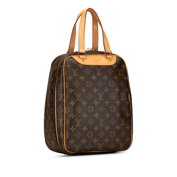 ルイ ヴィトン モノグラム エクスキュルシオン ハンドバッグ M41450 ブラウン PVC レザー レディース LOUIS VUITTON 【中古】