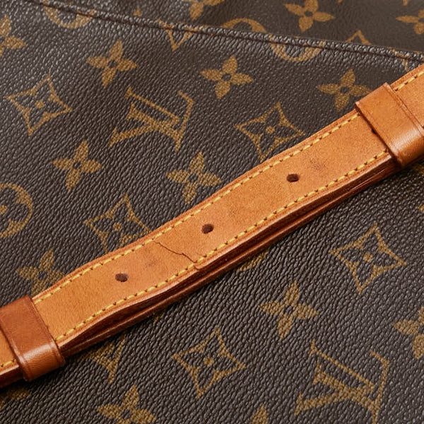 ルイ ヴィトン モノグラム ミュゼット 斜め掛け ショルダーバッグ M51256 ブラウン PVC レザー レディース LOUIS VUITTON 【中古】