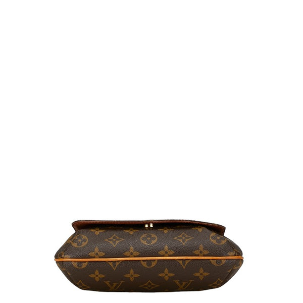 ルイ ヴィトン モノグラム ミュゼットサルサ ショート ショルダーバッグ M51258 ブラウン PVC レザー レディース LOUIS VUITTON 【中古】