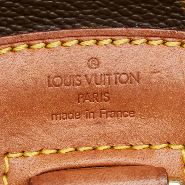 ルイ ヴィトン モノグラム モンスリPM リュック バックパック M51137 ブラウン PVC レザー レディース LOUIS VUITTON 【中古】