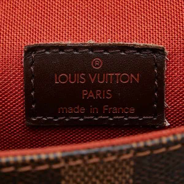 ルイ ヴィトン ダミエ ポートベロー 斜め掛け ショルダーバッグ N45271 ブラウン PVC レザー レディース LOUIS VUITTON 【中古】