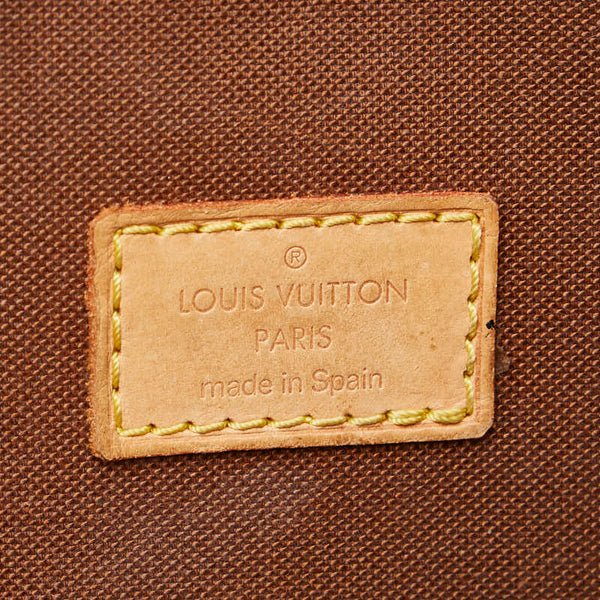 ルイ ヴィトン モノグラム ポシェットガンジュ ボディバッグ ウエストバッグ M51870 ブラウン PVC レザー メンズ LOUIS VUITTON 【中古】