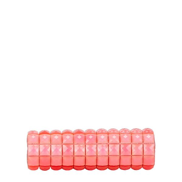 ケイトスペード パイナップル ショルダーバッグ クラッチバッグ セカンドバッグ ピンク ゴールド プラスチック レディース Kate Spade 【中古】