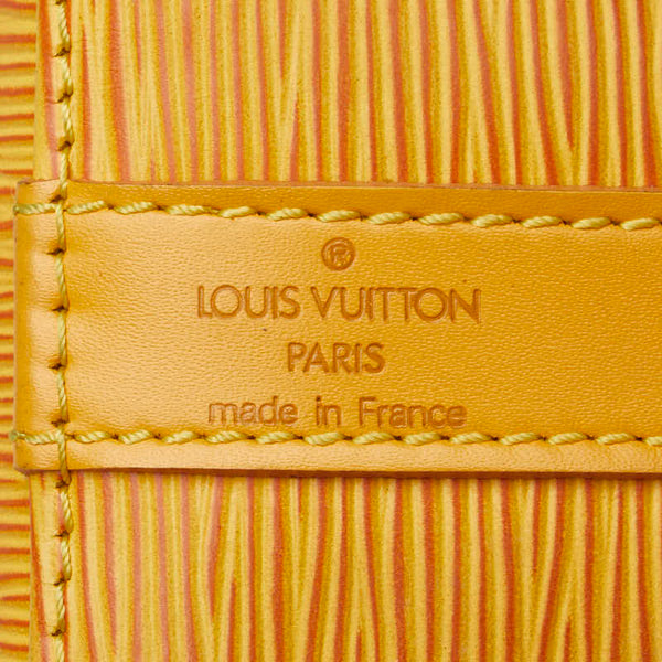 ルイ ヴィトン エピ プチノエ ワンショルダーバッグ ハンドバッグ M44109 タッシリイエロー レザー レディース LOUIS VUITTON 【中古】