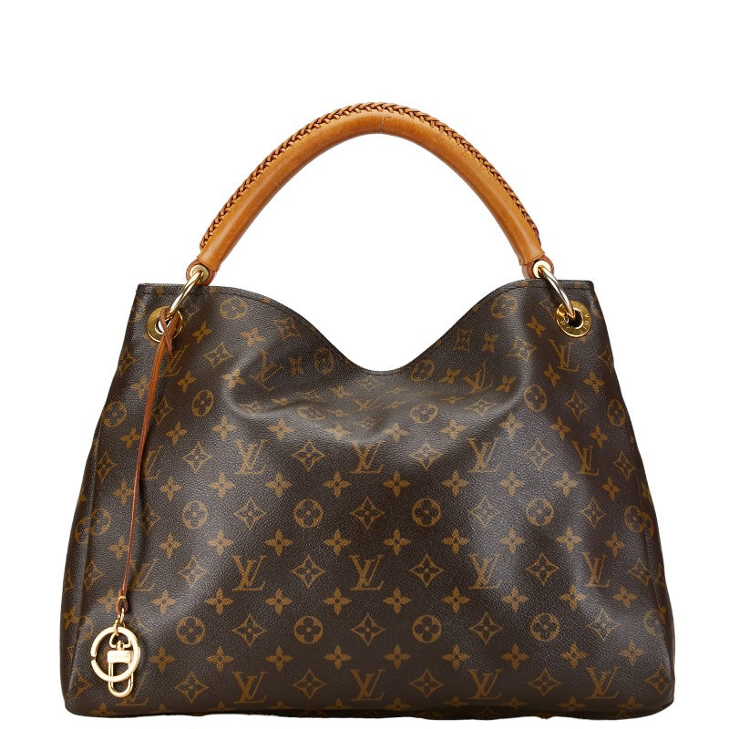 ルイ ヴィトン モノグラム アーツィーMM トートバッグ ショルダーバッグ M40249 ブラウン PVC レザー レディース LOUIS VUITTON 【中古】