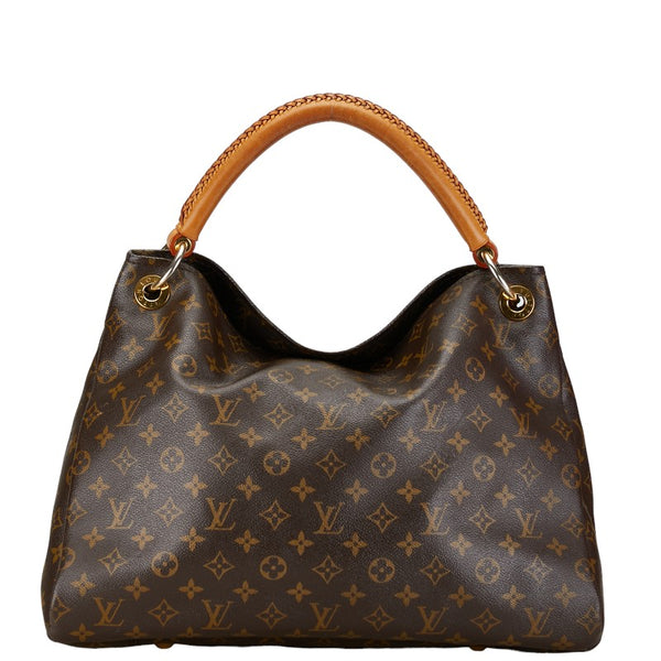 ルイ ヴィトン モノグラム アーツィーMM トートバッグ ショルダーバッグ M40249 ブラウン PVC レザー レディース LOUIS VUITTON 【中古】