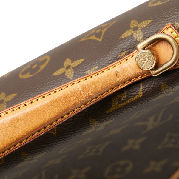 ルイ ヴィトン モノグラム ビバリーPM ハンドバッグ ショルダーバッグ 2WAY M51121 ブラウン PVC レザー レディース LOUIS VUITTON 【中古】