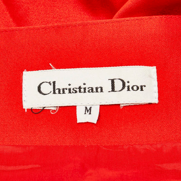 ディオール スカート サイズ：M レッド コットン レディース Dior 【中古】