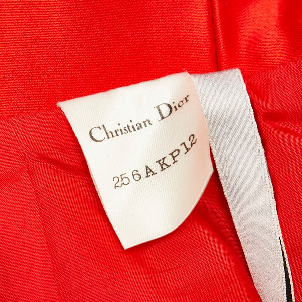 ディオール スカート サイズ：M レッド コットン レディース Dior 【中古】