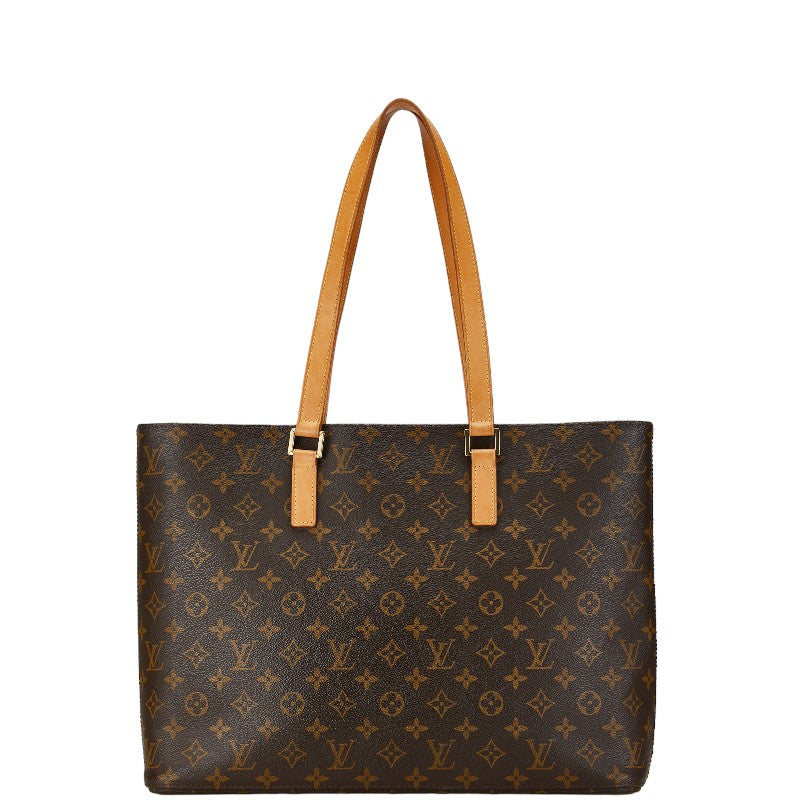 ルイ ヴィトン モノグラム ルコ トートバッグ ショルダーバッグ  M51155 ブラウン PVC レザー レディース LOUIS VUITTON 【中古】