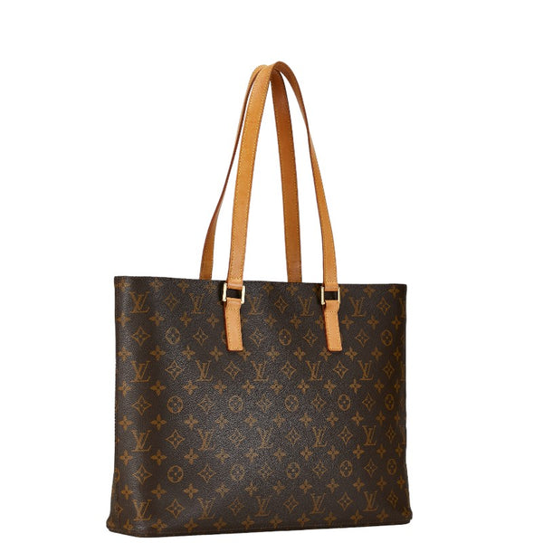 ルイ ヴィトン モノグラム ルコ トートバッグ ショルダーバッグ  M51155 ブラウン PVC レザー レディース LOUIS VUITTON 【中古】