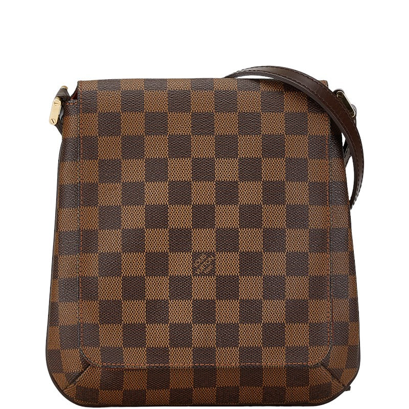 ルイ ヴィトン ダミエ ミュゼットサルサ ロングショルダー ショルダーバッグ N51300 ブラウン PVC レザー レディース LOUIS VUITTON 【中古】