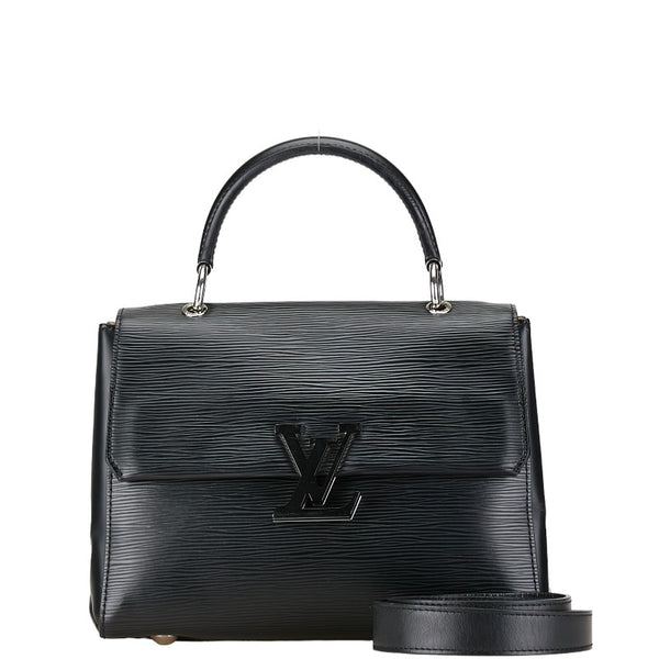 ルイ ヴィトン エピ グルネルPM ハンドバッグ ショルダーバッグ 2WAY M53695 ブラック レザー レディース LOUIS VUITTON 【中古】