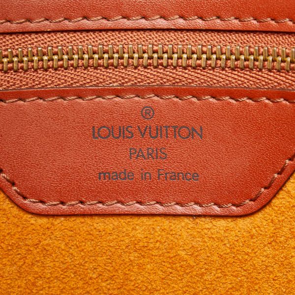 ルイ ヴィトン エピ サンジャック ショッピング トートバッグ M52263 ケニアブラウン レザー レディース LOUIS VUITTON 【中古】