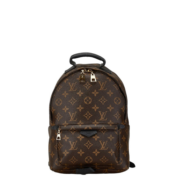 ルイ ヴィトン モノグラム パームスプリングスＰＭ リュック バックパック M41560 ブラウン PVC レザー レディース LOUIS VUITTON 【中古】