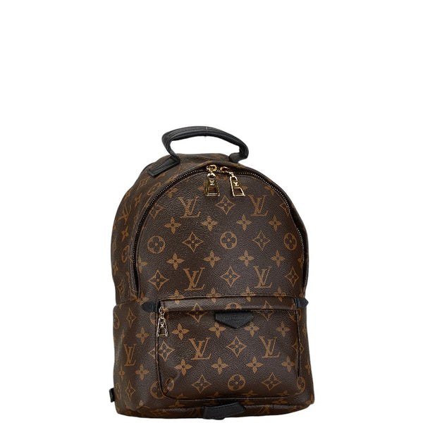 ルイ ヴィトン モノグラム パームスプリングスＰＭ リュック バックパック M41560 ブラウン PVC レザー レディース LOUIS VUITTON 【中古】