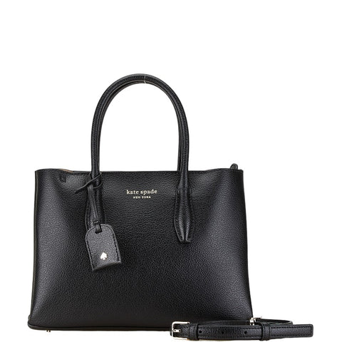 ケイトスペード ハンドバッグ ショルダーバッグ 2WAY ブラック レザー レディース Kate Spade 【中古】