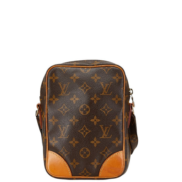 ルイ ヴィトン モノグラム アマゾン 斜め掛け ショルダーバッグ M45236 ブラウン PVC レザー レディース LOUIS VUITTON 【中古】