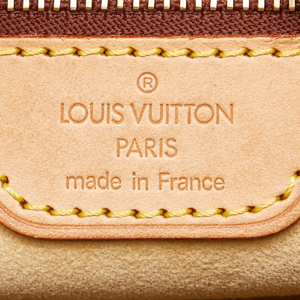 ルイ ヴィトン モノグラム ルーピングMM ショルダーバッグ M51146 ブラウン PVC レザー レディース LOUIS VUITTON 【中古】