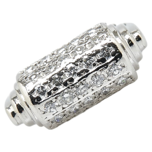 Pt850 プラチナ ダイヤ0.65ct リング 指輪 #49 レディース 9号 【中古】