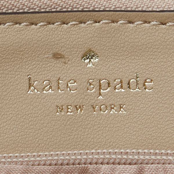 ケイトスペード ショルダーバッグ グレージュ ホワイト レザー レディース Kate Spade 【中古】