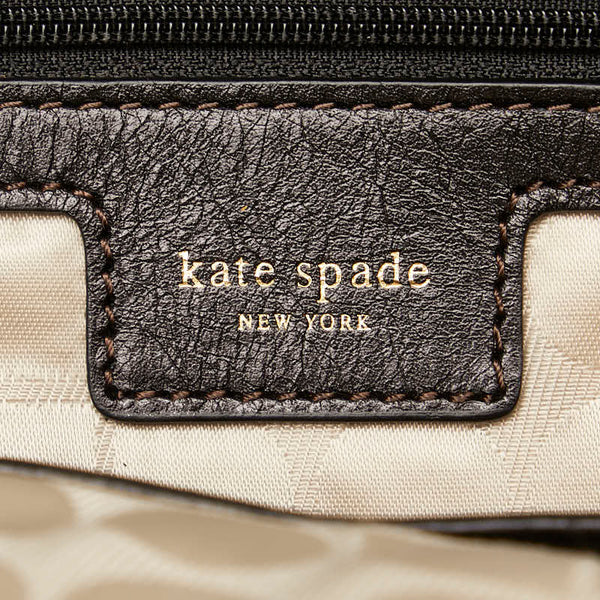 ケイトスペード ハンドバッグ トートバッグ ブラック レザー レディース Kate Spade 【中古】