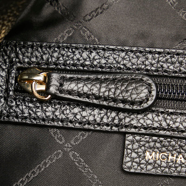 マイケルコース MINA リュック バックパック 30T1G4MB3L ブラック レザー レディース Michael Kors 【中古】