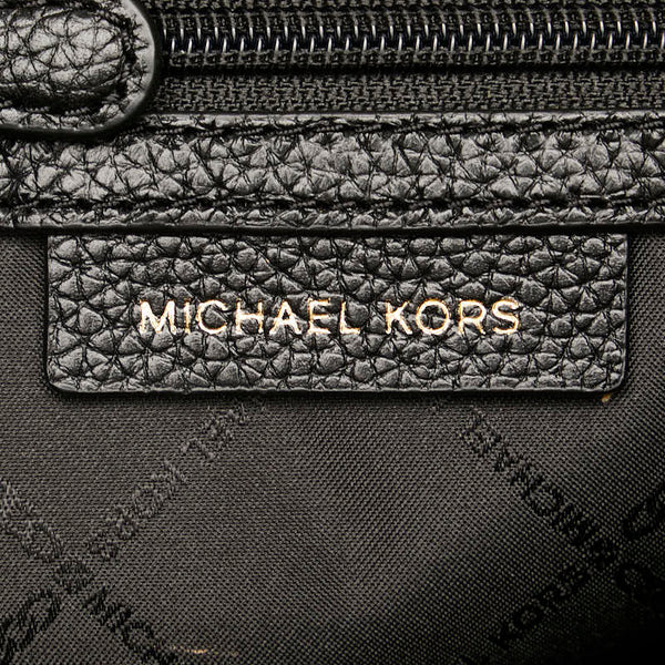 マイケルコース MINA リュック バックパック 30T1G4MB3L ブラック レザー レディース Michael Kors 【中古】