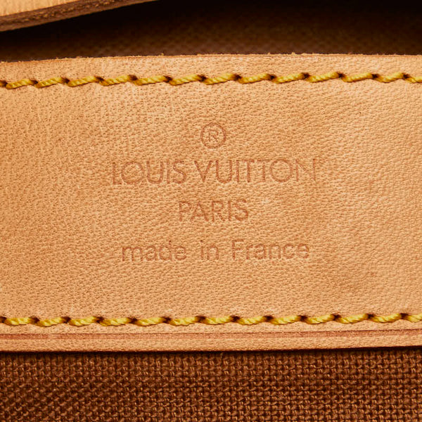 ルイ ヴィトン モノグラム フラネリー45 ボストンバッグ ショルダーバッグ M51115 ブラウン PVC レザー レディース LOUIS VUITTON 【中古】