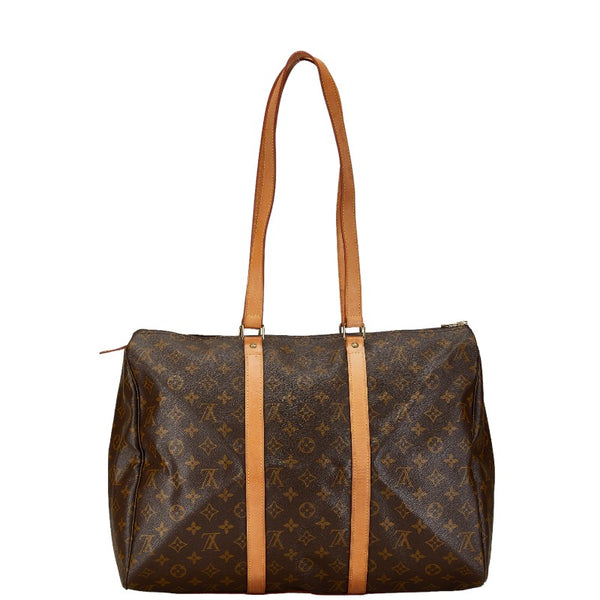 ルイ ヴィトン モノグラム フラネリー45 ボストンバッグ ショルダーバッグ M51115 ブラウン PVC レザー レディース LOUIS VUITTON 【中古】