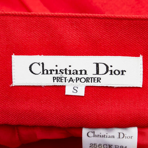 ディオール ヴィンテージ サイズ：S レッド レーヨン レディース Dior 【中古】