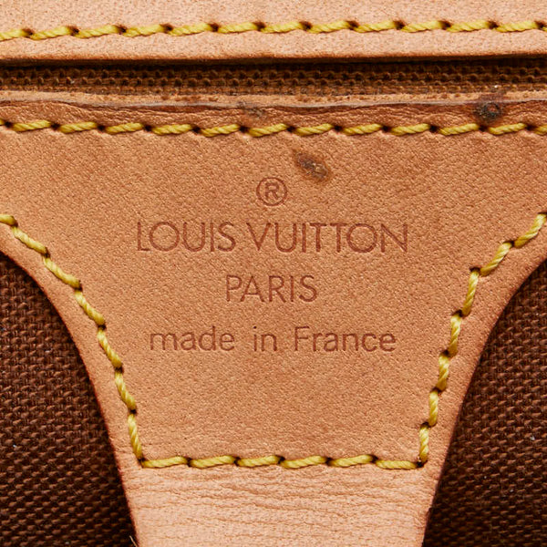 ルイ ヴィトン モノグラム エリプス サックアド  リュック バックパック M51125 ブラウン PVC レザー レディース LOUIS VUITTON 【中古】