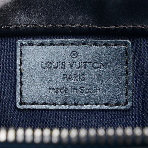 ルイ ヴィトン モノグラム マット アルストン ハンドバッグ ショルダーバッグ M55125 ブルー レザー レディース LOUIS VUITTON 【中古】