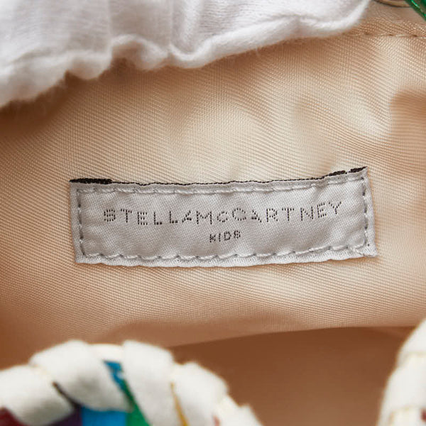 ステラマッカートニー ティーンレインボー フリンジ ショルダーバッグ バケットバッグ マルチカラー レザー レディース Stella McCartney 【中古】