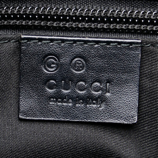 グッチ ロゴ ハンドバッグ トートバッグ ショルダーバッグ 2WAY 231859 ブラック ピンク レザー レディース GUCCI 【中古】