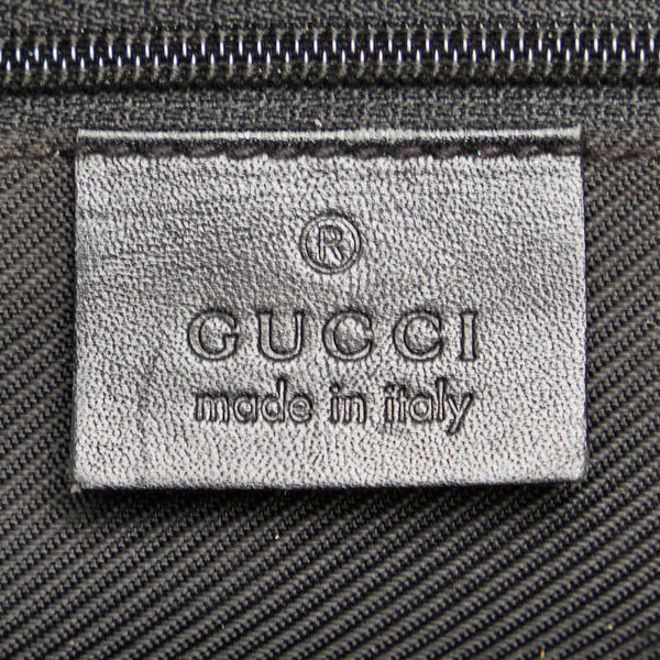 グッチ GGキャンバス ワンショルダーバッグ 001 4299 ブラック キャンバス レザー レディース GUCCI 【中古】