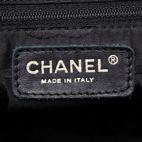 シャネル ワイルドステッチ ココマーク トートバッグ ショルダーバッグ ブラック レザー レディース CHANEL 【中古】