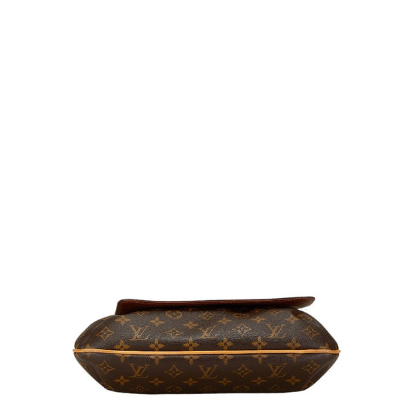 ルイ ヴィトン モノグラム ミュゼット 斜め掛け ショルダーバッグ M51256 ブラウン PVC レザー レディース LOUIS VUITTON 【中古】