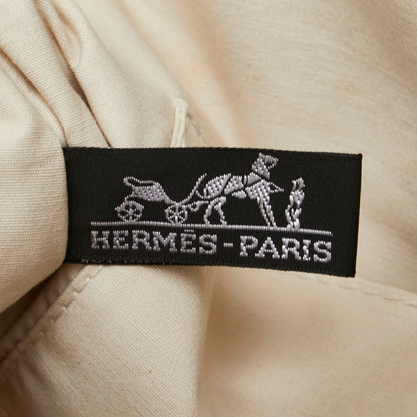 エルメス ボリード25 ポーチ ライトグリーン キャンバス レザー レディース HERMES 【中古】