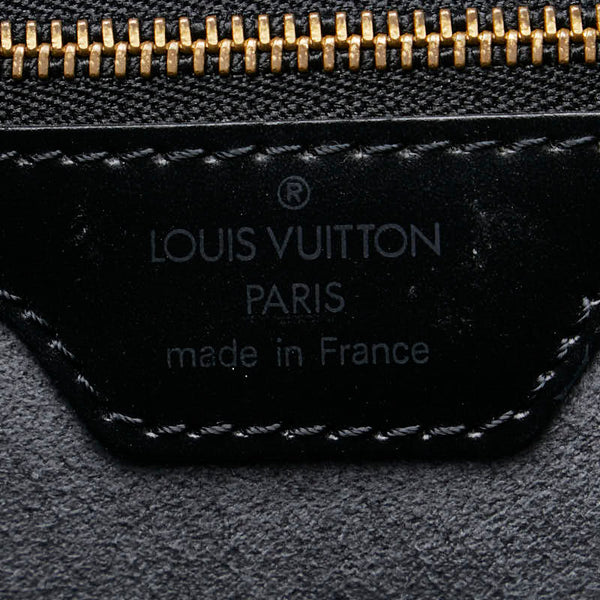 ルイ ヴィトン エピ リュサック ショルダーバッグ トートバッグ M52282 ノワール ブラック レザー レディース LOUIS VUITTON 【中古】